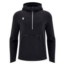 Bluza z kapturem z zamkiem 1/2 Macron FCE Suilven. Czarne bluzy męskie Macron, na jesień, l, bez wzorów, z dżerseju, z kapturem. Za 373.00 zł.