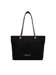 Valentino Torebka Makena VBSA8Y01 Czarny. Czarne torebki do ręki damskie Valentino, bez wzorów, ze skóry, bez dodatków. Za 749.99 zł.