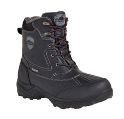 Buty zimowe ocieplane męskie Karrimor Snow Casual. Czarne trekkingi męskie Karrimor, na zimę, trekkingowe. Za 291.99 zł.