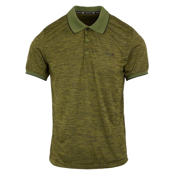 Męska Koszulka Polo Remex II. Zielone koszulki polo męskie Regatta, m, bez wzorów, bez ramiączek. Za 46.99 zł.
