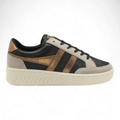 Sneakersy damskie Gola Superslam Blaze II. Brązowe obuwie sportowe damskie Gola, bez wzorów. W wyprzedaży za 384.50 zł.