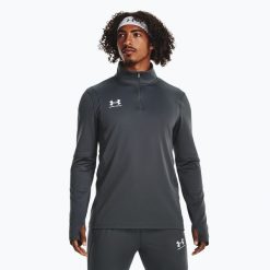 Bluza piłkarska męska Under Armour Challenger Midlayer. Szare bluzy męskie Under Armour, m, bez wzorów, bez kaptura. Za 149.99 zł.