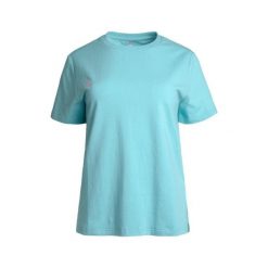Klasyczny T-shirt z krótkim rękawem BRIANES W V2, wygodny i uniwersalny, idealny. Zielone t-shirty damskie IZAS, m, bez wzorów, z tkaniny, klasyczne, bez kołnierzyka. Za 121.70 zł.