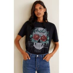 Mango - Top Skull. Topy damskie marki Mango. Za 69.90 zł.