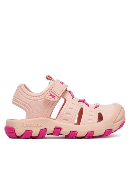 Reebok Sandały CP92-23833-DZ (III) Różowy. Czerwone sandały dziewczęce Reebok, z materiału, bez zapięcia. Za 83.99 zł.