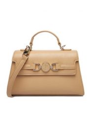 Eva Minge Torebka EO-AMAIA-KY160-3 Beżowy. Brązowe torebki do ręki damskie Eva Minge, bez wzorów, z materiału, bez dodatków. Za 209.99 zł.