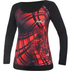 Feelj Koszulka damska Energy czarno-czerwona r. L. T-shirty damskie marki Feelj!. Za 103.54 zł.