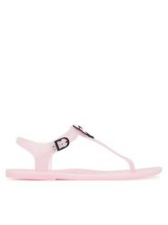 KARL LAGERFELD Sandały Z31173 S Różowy. Czerwone sandały dziewczęce KARL LAGERFELD, z syntetyku, bez zapięcia. Za 163.99 zł.