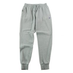 Second life - Spodnie dresowe męskie Jogger dopasowany - Stan bardzo dobry. Szare spodnie sportowe męskie Champion, l, bez wzorów, z dresówki, do biegania. Za 122.16 zł.