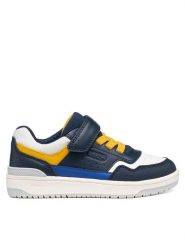 Geox Sneakersy J Washiba Boy J66LQH 0BC15 C0657 M Granatowy. Niebieskie buty sportowe chłopięce Geox, bez wzorów, ze skóry, bez zapięcia. Za 229.99 zł.