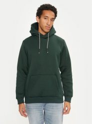 Brave Soul Bluza MSS-628SCHIZOIDJ Zielony Regular Fit. Zielone bluzy męskie Brave Soul, m, bez wzorów, z syntetyku, bez kaptura. Za 79.99 zł.