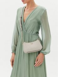 Guess Torebka HWGG96 26720 Kremowy. Białe listonoszki damskie Guess, z aplikacjami, ze skóry, bez dodatków. Za 296.99 zł.
