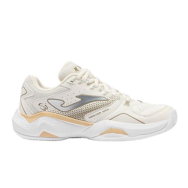 Buty do padla Joma Master Crema 2025. Białe obuwie sportowe damskie Joma, bez wzorów. Za 209.99 zł.
