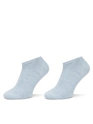 Tommy Hilfiger Skarpety krótkie 343024001 Niebieski. Niebieskie skarpety damskie Tommy Hilfiger, bez wzorów, z bawełny. Za 49.99 zł.