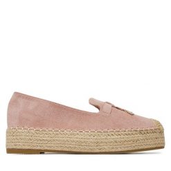 Espadryle JENNY. Czerwone espadryle damskie Jenny, bez wzorów, bez obcasa, bez zapięcia. Za 79.99 zł.