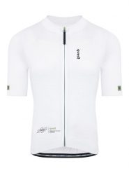 Koszulka Kolarska Krótki Rękaw Quest Italy. Czarne koszulki sportowe męskie Quest, m, bez wzorów, z elastanu, bez kołnierzyka, bez ramiączek, rowerowe. Za 370.00 zł.