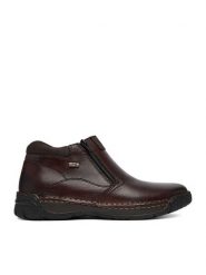 Rieker Botki CEO-B0392-25 Brązowy ciemny. Brązowe botki męskie Rieker, bez wzorów, ze skóry, bez zapięcia. Za 439.99 zł.
