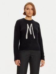 Marciano Guess Sweter 4BGR15 5786Z Czarny Regular Fit. Czarne swetry damskie Marciano Guess, m, z aplikacjami, z syntetyku, bez kołnierzyka, bez ramiączek, bez kaptura. Za 409.99 zł.