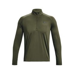 Koszulka z długim rękawem Under armour model 1328495-392 dla mężczyzn. Czarne koszulki sportowe męskie Under Armour, na lato, m, bez wzorów, z materiału, bez kołnierzyka, bez ramiączek, na fitness i siłownię. Za 210.80 zł.