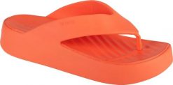 Crocs Crocs Gataway Platform Flip 209410-84F Pomarańczowe 37/38. Brązowe klapki damskie Crocs, bez wzorów, sportowe, bez obcasa. Za 175.71 zł.