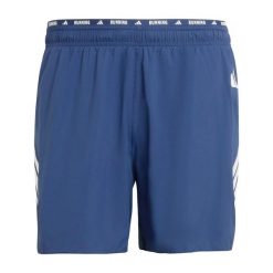 Szorty adidas Formotion Iconic. Niebieskie krótkie spodenki sportowe męskie Adidas, l, bez wzorów, z materiału, do biegania. Za 178.25 zł.