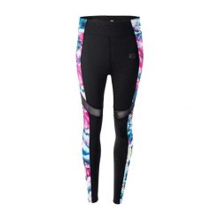 Legginsy Damskie Malia. Czarne legginsy damskie IQ, s, bez wzorów, z elastanu, na fitness i siłownię. Za 81.95 zł.