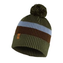 Czapka BUFF KNITTED HAT ELON. Zielone czapki i kapelusze męskie Buff, bez wzorów, z dzianiny, eleganckie. Za 79.90 zł.