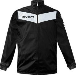 Kurtka Givova Rain Scudo czarno-biała RJ005 1003 2XL. Białe kurtki męskie Givova, m, bez wzorów, bez kaptura. Za 117.03 zł.
