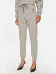 Pinko Spodnie dresowe Carico 100371 A23C Szary Regular Fit. Szare spodnie dresowe damskie Pinko, xl, bez wzorów, z bawełny. Za 379.99 zł.