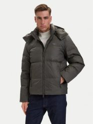 Calvin Klein Kurtka puchowa LV04LH503G Brązowy Regular Fit. Brązowe kurtki męskie Calvin Klein, m, bez wzorów, z puchu, bez kaptura. Za 1,099.00 zł.