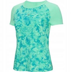 Koszulka tenisowa Fila T-Shirt Beatrice. Zielone koszulki sportowe damskie Fila, xl, bez wzorów, z materiału, sportowe, bez kołnierzyka. Za 149.99 zł.