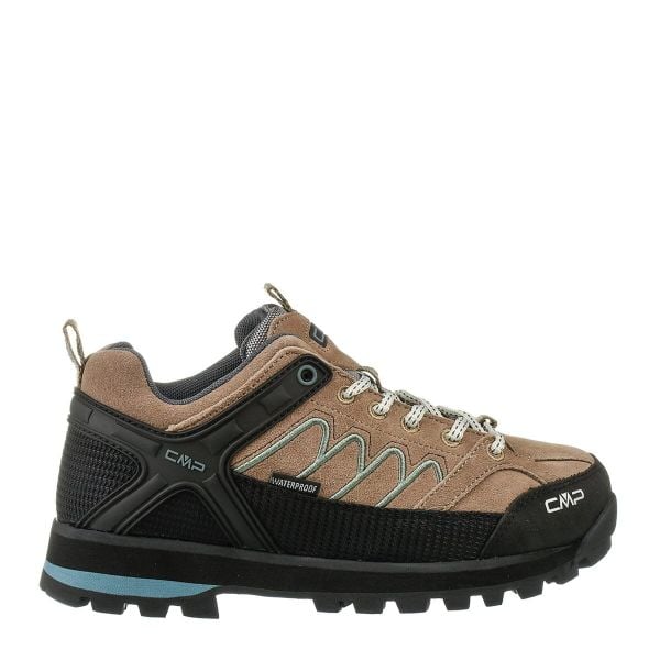 Damskie buty trekkingowe górskie ze skóry zamszowej VIBRAM CMP MOON LOW. Brązowe trekkingi damskie CMP. W wyprzedaży za 335.99 zł.