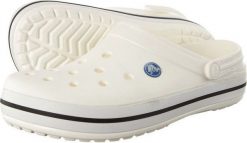Crocs buty Crocband białe r. 41-42. Białe klapki męskie Crocs. Za 205.67 zł.