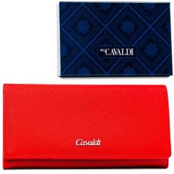 Portfel damski 4U Cavaldi GD24-SFK czerwony. Czerwone portfele damskie 4U Cavaldi, bez wzorów. Za 45.00 zł.