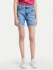 Gap Szorty jeansowe 404650-00 Niebieski Loose Fit. Niebieskie szorty damskie GAP, bez wzorów, z bawełny. Za 329.99 zł.