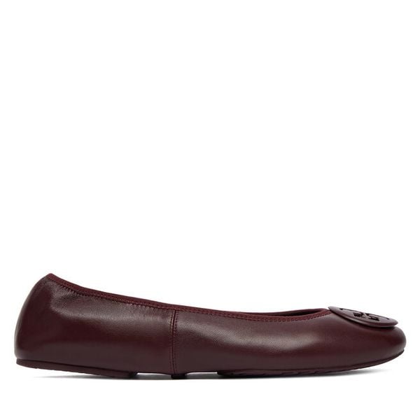 Baleriny Tory Burch. Czerwone baleriny damskie Tory Burch, bez wzorów, bez obcasa. Za 1,354.00 zł.