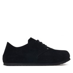 Półbuty Birkenstock. Czarne półbuty na co dzień męskie Birkenstock, bez zapięcia. Za 719.99 zł.