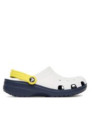 Crocs Klapki Retro Sport Classic Clog 211281 Biały. Białe klapki męskie Crocs, z tworzywa sztucznego, retro. Za 189.99 zł.