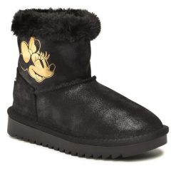 Śniegowce Mickey&Friends. Czarne śniegowce dziewczęce Mickey&Friends, bez zapięcia. Za 149.99 zł.