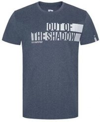Męski T-shirt Loap Bobby Blue. Niebieskie t-shirty męskie ÀLG, na lato, l, bez wzorów, z bawełny, klasyczne, bez kołnierzyka. Za 122.99 zł.