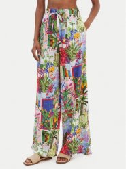 Seafolly Spodnie materiałowe La Boca 55599-PA Kolorowy Wide Leg. Spodnie materiałowe damskie Seafolly, m, bez wzorów, z materiału. Za 619.99 zł.