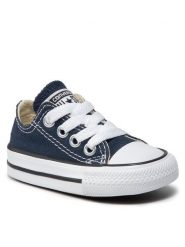 Converse Trampki Inf C/T A/S Ox 7J237C Granatowy. Niebieskie buty sportowe chłopięce Converse, bez wzorów, z materiału, bez zapięcia. Za 159.99 zł.