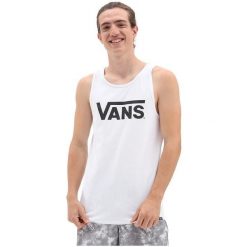 Podkoszulek Vans Classic Tank, Mężczyźni. Białe t-shirty męskie Vans, m, bez wzorów, z bawełny, bez kołnierzyka. Za 190.00 zł.