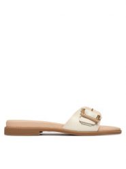 Hispanitas Klapki HV264816 C008 Beżowy. Brązowe klapki damskie Hispanitas, bez wzorów, ze skóry, bez obcasa. Za 479.99 zł.