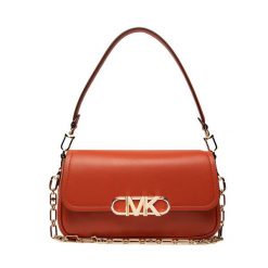 Torebka MICHAEL Michael Kors. Brązowe torebki do ręki damskie MICHAEL Michael Kors, bez wzorów, wizytowe, bez dodatków. Za 739.99 zł.