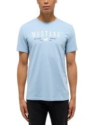 Męski T-Shirt Mustang Style Austin Mountain Spring 1015829 5435. T-shirty męskie Mustang, m, bez wzorów, bez kołnierzyka. Za 69.99 zł.