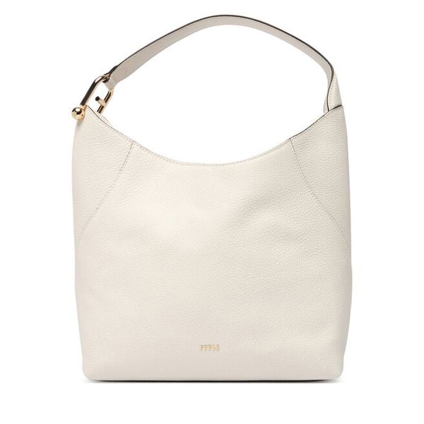 Torebka Furla. Białe torebki do ręki damskie Furla, bez wzorów, klasyczne, bez dodatków. Za 1,106.99 zł.