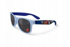 Okulary przeciwsłoneczne Spiderman dla dzieci UV 400 błękitno - niebieskie. Niebieskie okulary przeciwsłoneczne dla dzieci Grajlandia. Za 24.00 zł.