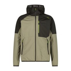Ultralekka Kurtka Softshell z Kapturem CMP. Szare kurtki męskie CMP, m, bez wzorów, z materiału, z kapturem. Za 452.85 zł.
