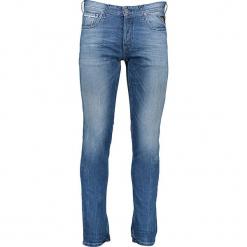 Dżinsy "Grover" - Regular fit - w kolorze niebieskim. Niebieskie jeansy męskie marki Replay. W wyprzedaży za 252.95 zł.